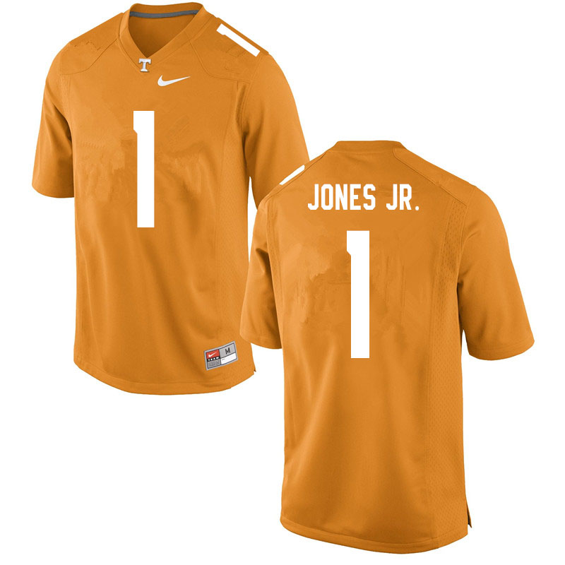 Men #1 Velus Jones Jr. Tennessee Volunteers College Football Jerseys Sale-Orange